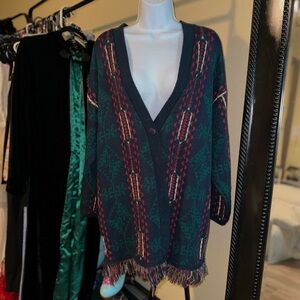 vintage knit cardigan